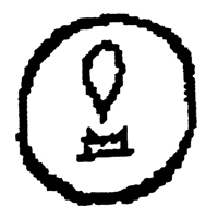 circle, drip, rectangle
